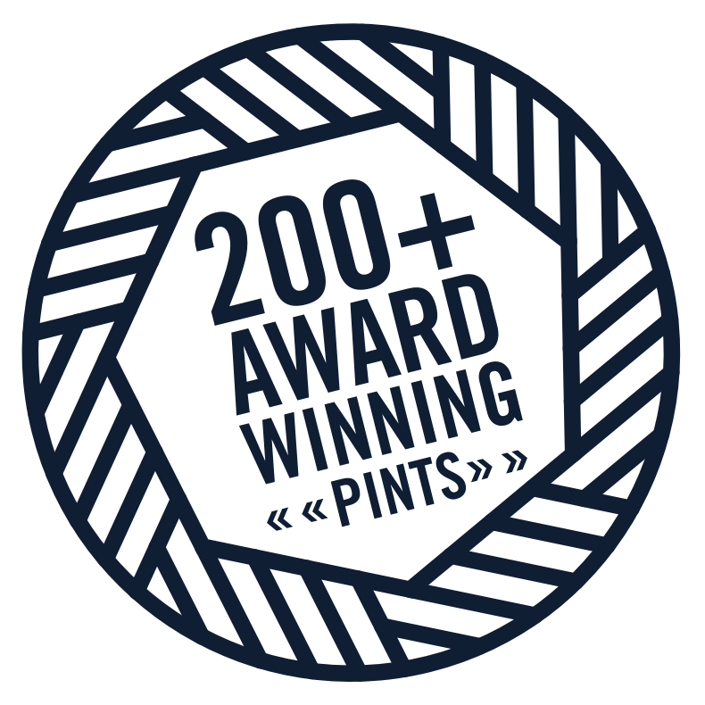 200+ Award Winning Pints